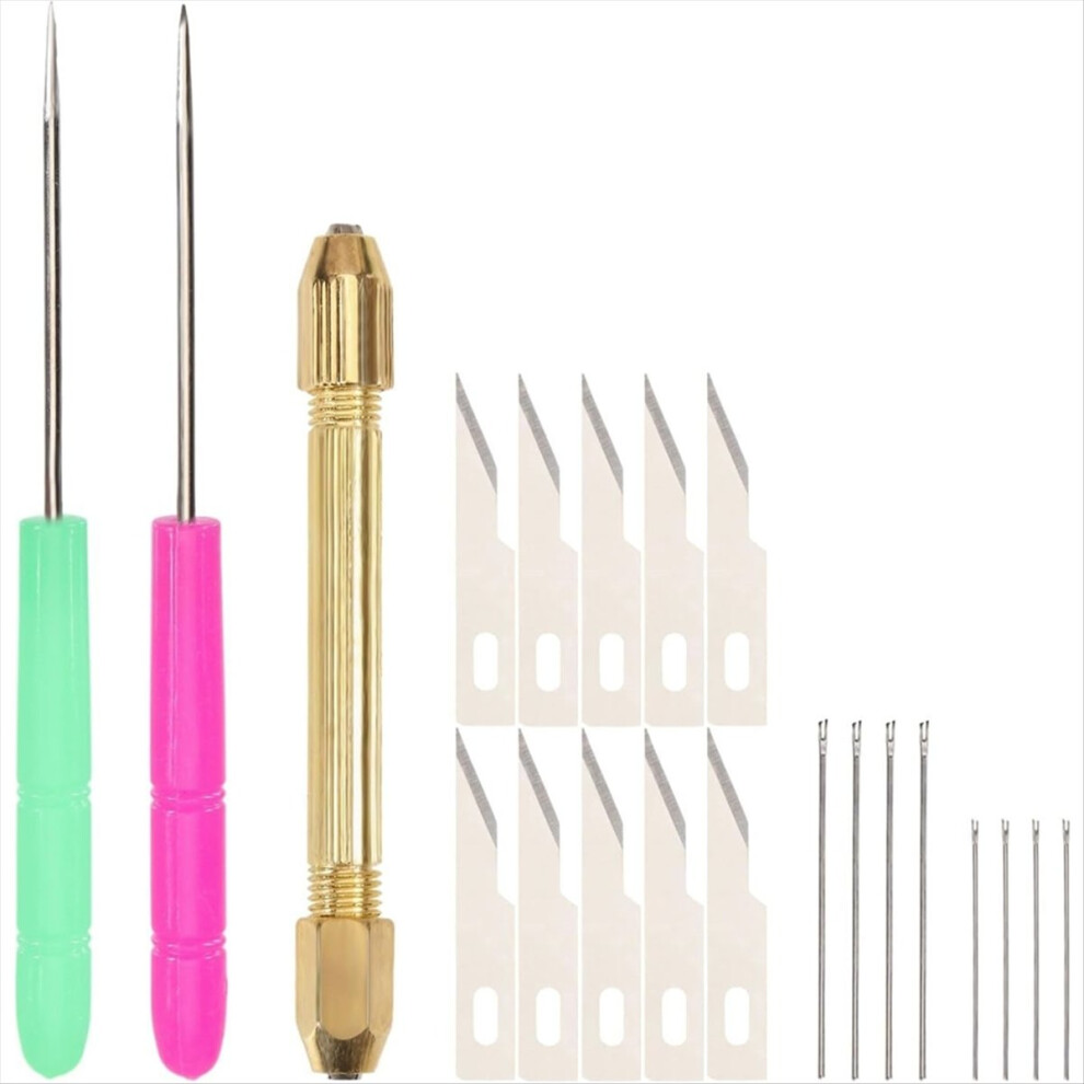 Kepptory Unisex 13Pcs Doll Hair Tools Set Rerooting Kit Reroot Rehair