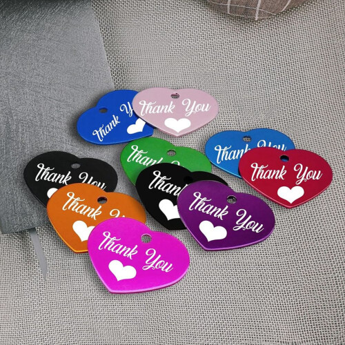 Dog Tags Blanks Laser Engraving Heart Stamping 2