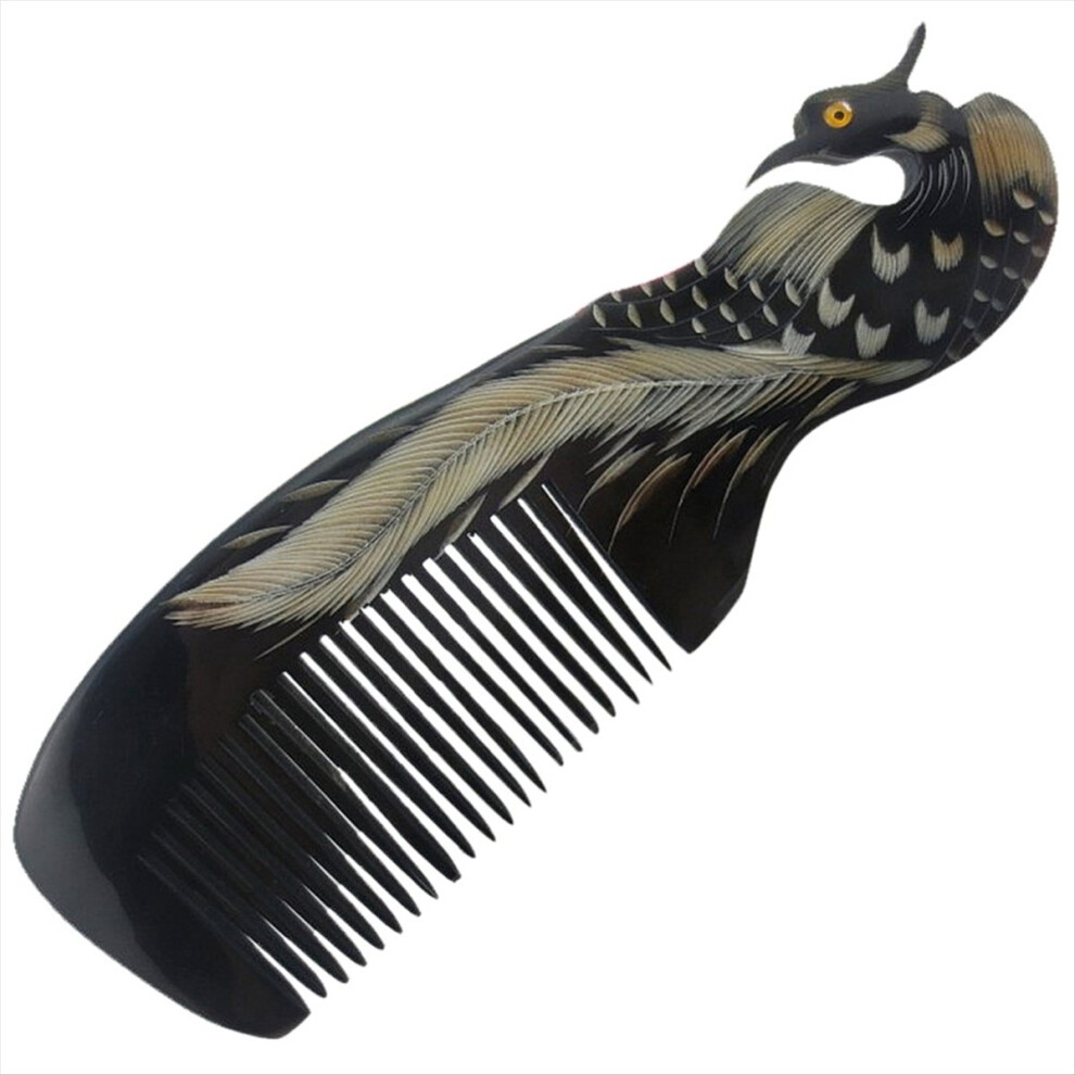 Retro Ox Horn Comb Hair Brush Detangle Magic Anti-Static 4852597840998