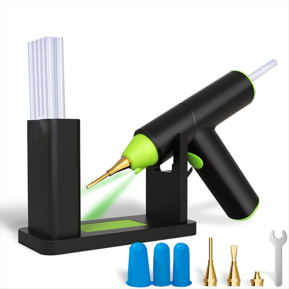 Hot Glue Gunset, Cordless Gunwith Stand Usb Rechargeable 4852597848833