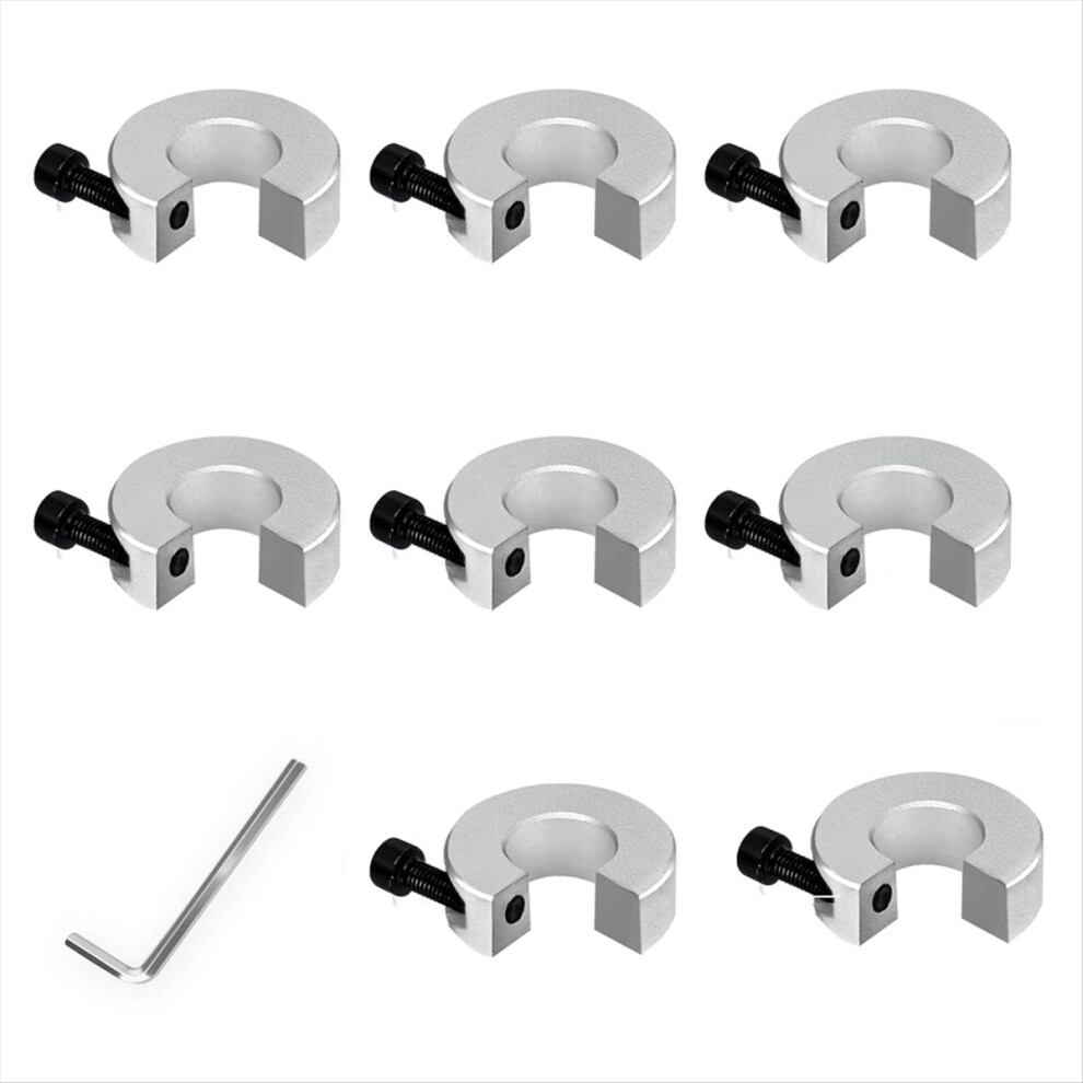 8Pcs Sbr16 Linear Rail Stop Collars Aluminum Alloy Shaft 4852597848796