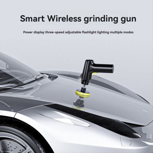 USB Auto Schuurmachine Draadloze Waxmachine Schoonheid Polijsten 2