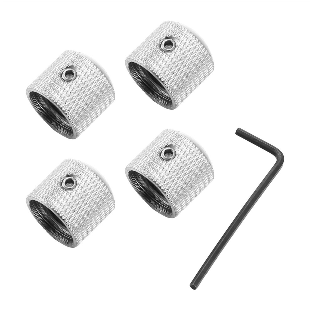 Metal Volume Tone Dome Guitar Speed Control Knobs With Screws 4852597852137