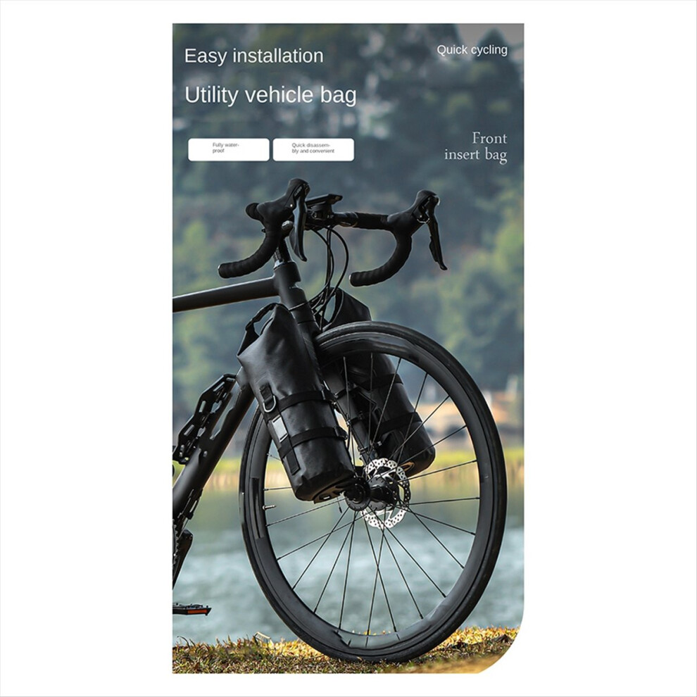 Road Vehicles Multifunctional Front Fork Bag, Outdoor Waterproof Bag 4852597850478