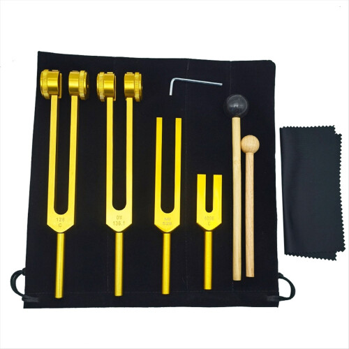 4PCS Tuning Fork Set, for Music Chakra, Sound Therapy 1