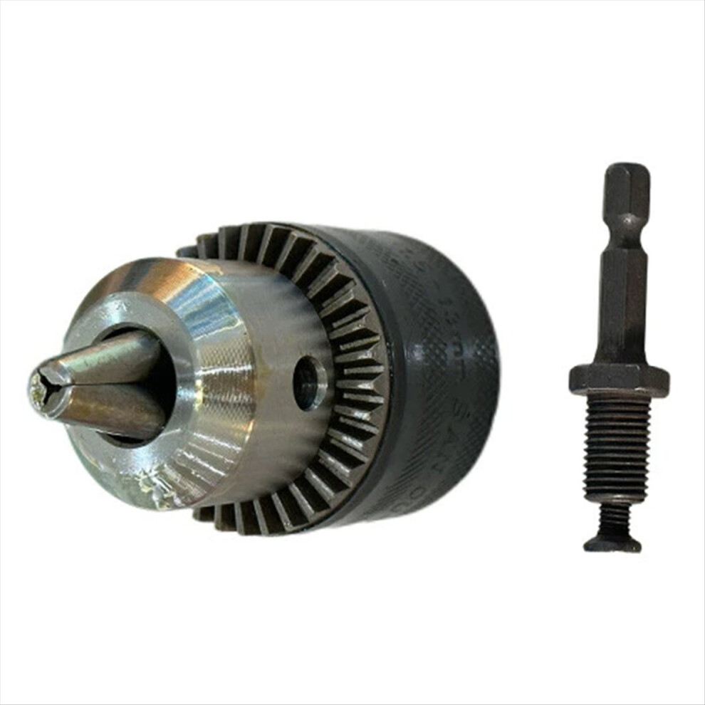 3-Jaw Drill Chuck 1.5-10Mm, Quick Change Adapter 4852597857071