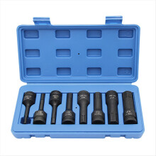 1/2 inch Drive Master Impact Hex Bitset, Driver, 8 stuks