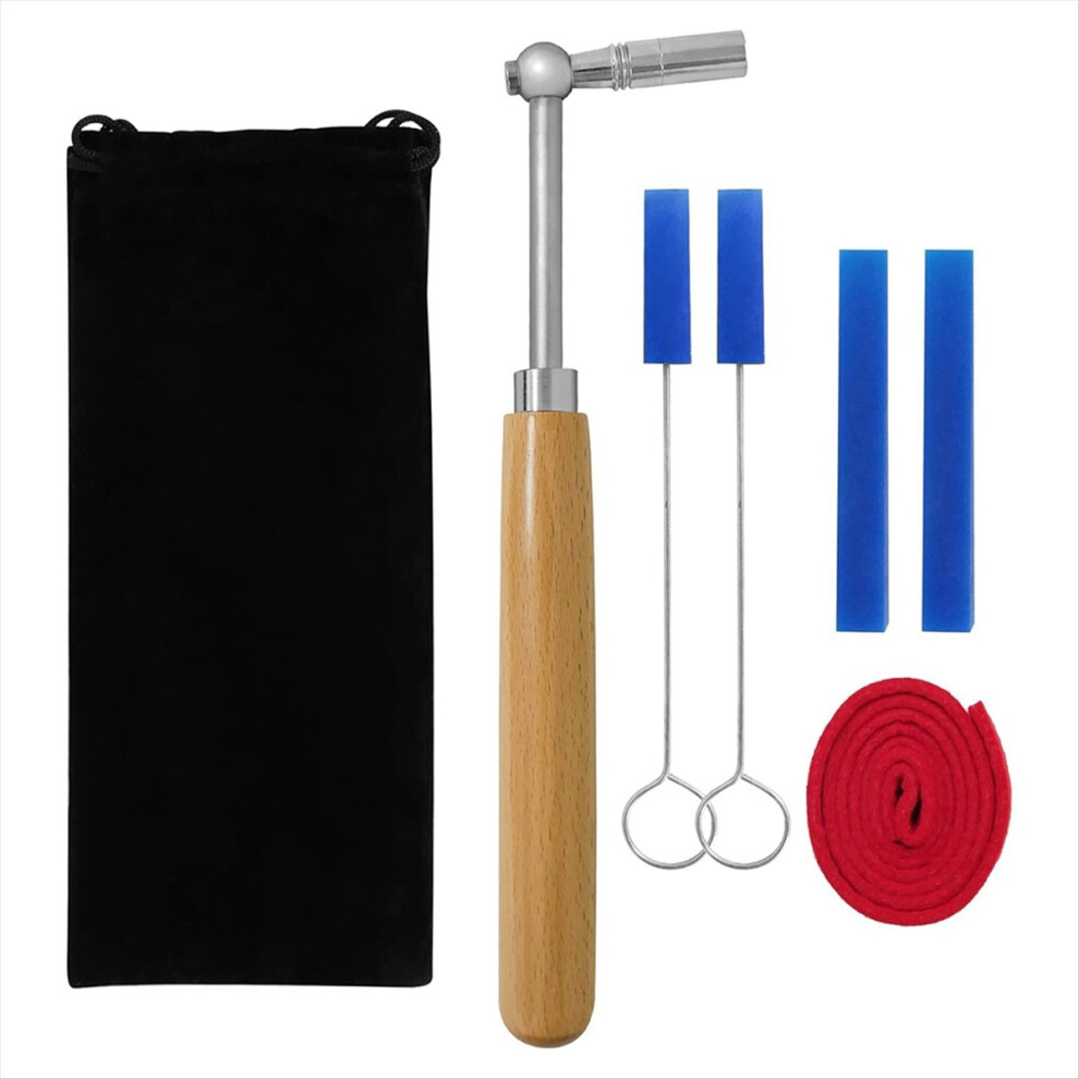 Professional Piano Tuning Kit,7Pcs Tuner Hammer Mute Tools Kit 4852597855138