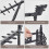 Chinese Calligraphy Brush Holder - 12-Pin Plastic Frame 3