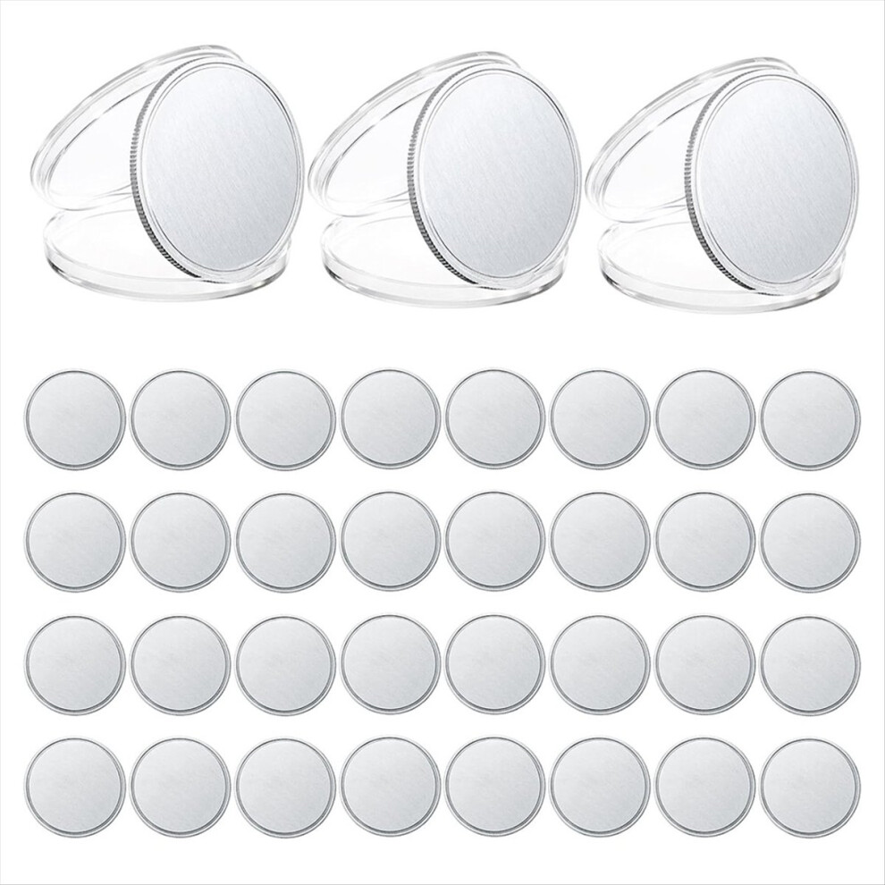 35Pcs Blank ,1.6 Inch Engraving Brass Coins B 4852597861375