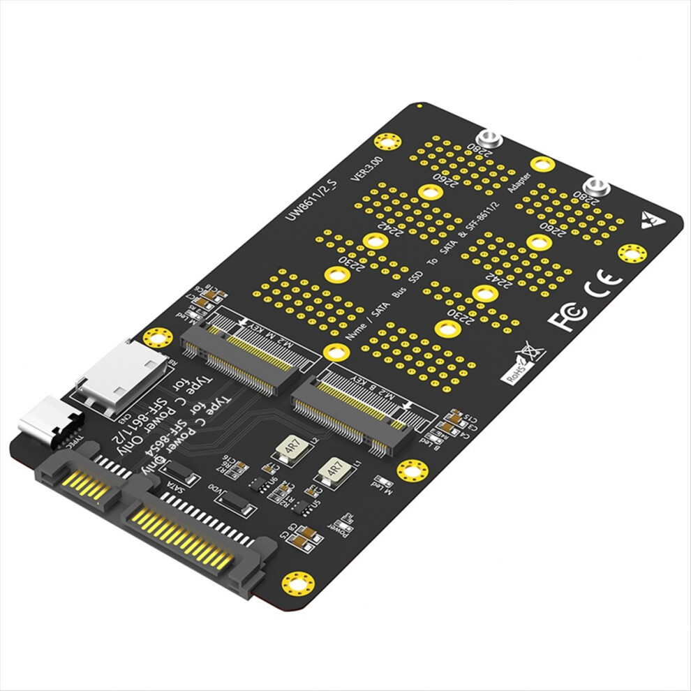 M.2(Ngff) Nvme Ssd/-Bus Ssd To Sff-8611/8612 And Adapter 4852597865625