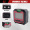 Digitale inclinometer elektronengoniometers magnetisch-rood 6