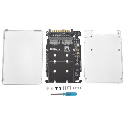 M.2 SSD naar U.2-adapter NGFF PCI-E-adapter, met behuizing 1