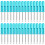 100 PCS Mini Slotted Screwdriver, 2.0mm Flat Head 45mm Length 2