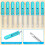 100 PCS Mini Slotted Screwdriver, 2.0mm Flat Head 45mm Length 6