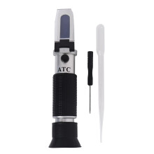 Bierwort- en wijnrefractometer, vervangt zelfgebrouwen bier (aluminium)