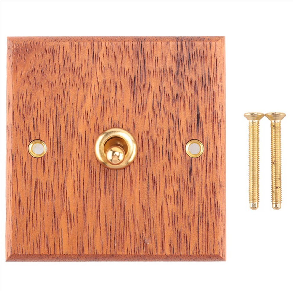 86 Type Solid Wood Panel Switch Wall Light Socket 1- 4854174656527