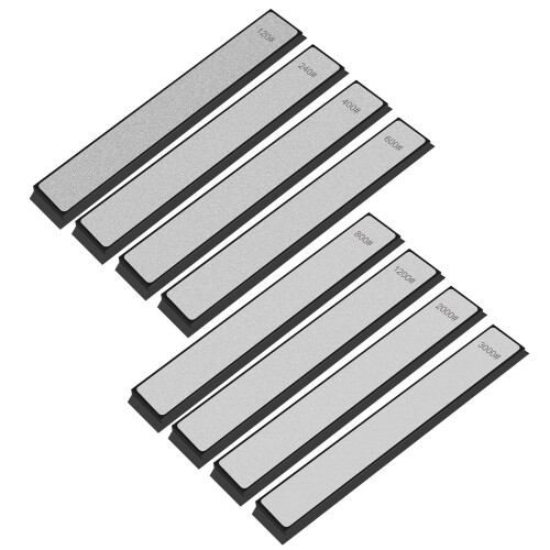 8Pcs Diamond Stone Bar Knife Sharpener Whetstone Blade 2