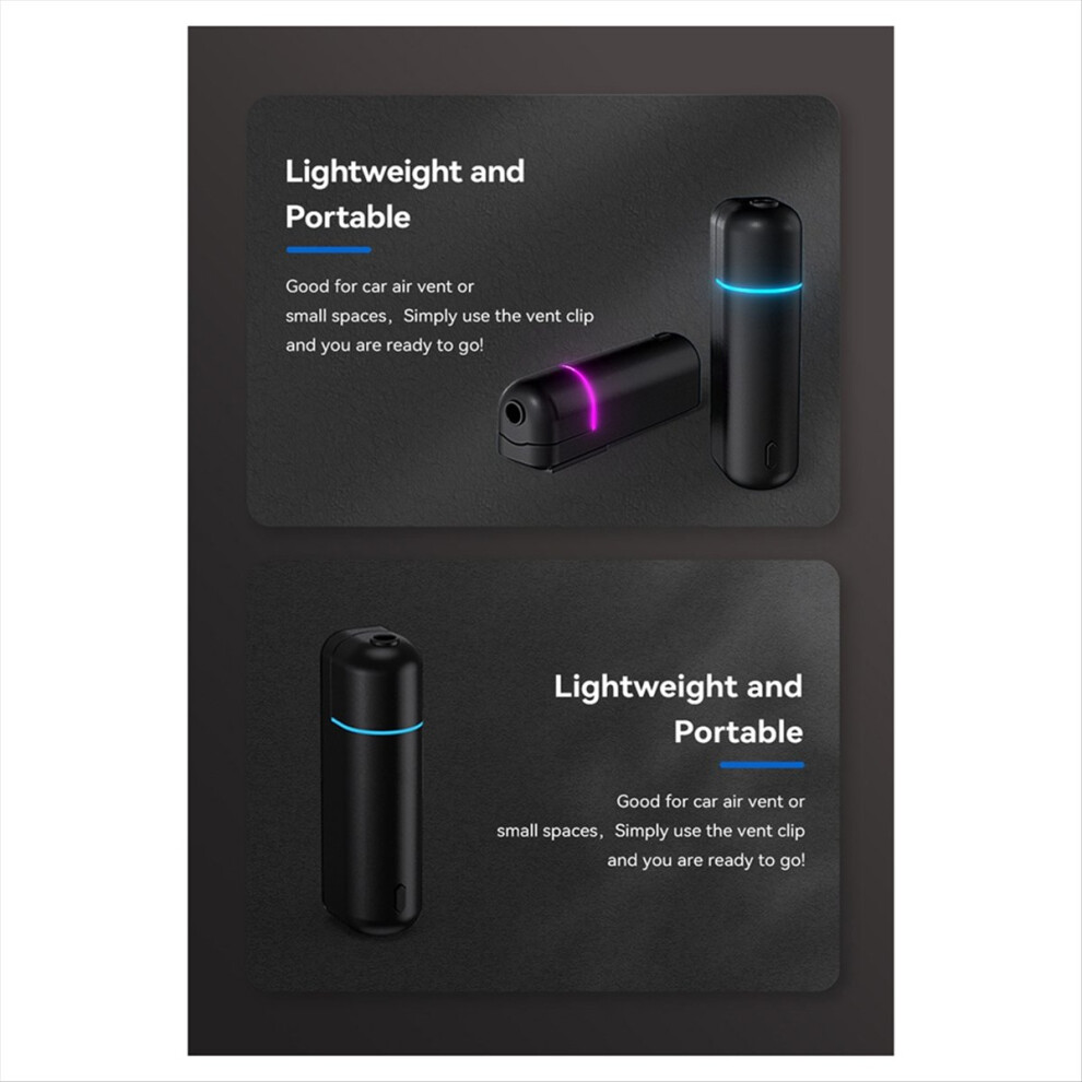 Car Aroma Diffuser Usb Rechargeable Scent Machine Fragrance Oil,A 4854174659399
