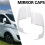 Car Side Wing Mirror Cover For Transit Custom 2014-2020 White 3