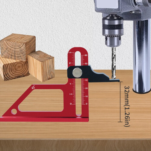 Freestafelhoogtemeter 0-60 mm Verstelbare zaagdiepte 2