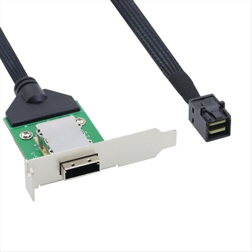 External Mini SAS HD SFF-8088 26P PCBA Female Adapter A 2