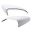 2X for - Golf 7 MK7 Front White Rearview Side Wing Mirror Cap Cover 4