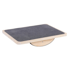 Professional Wooden Balance Board, Rocker Wood Standing Desk