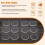 18 stuks drumdemper gel pads siliconen drums 7