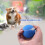 Foam Baseball Bat with Toy Set for Children,Blue 5