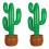 2 stuks opblaasbare cactus-kokospalm 1