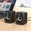 Computerluidsprekers USB 3,5 mm PC-geluidsbox HIFI-stereomicrofoon 2