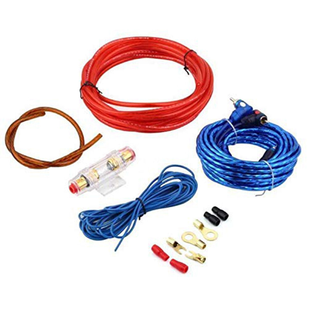 60 Amp Fuse Holder 8Ga Power Cable Subwoofer Speaker Kit 4854174683868