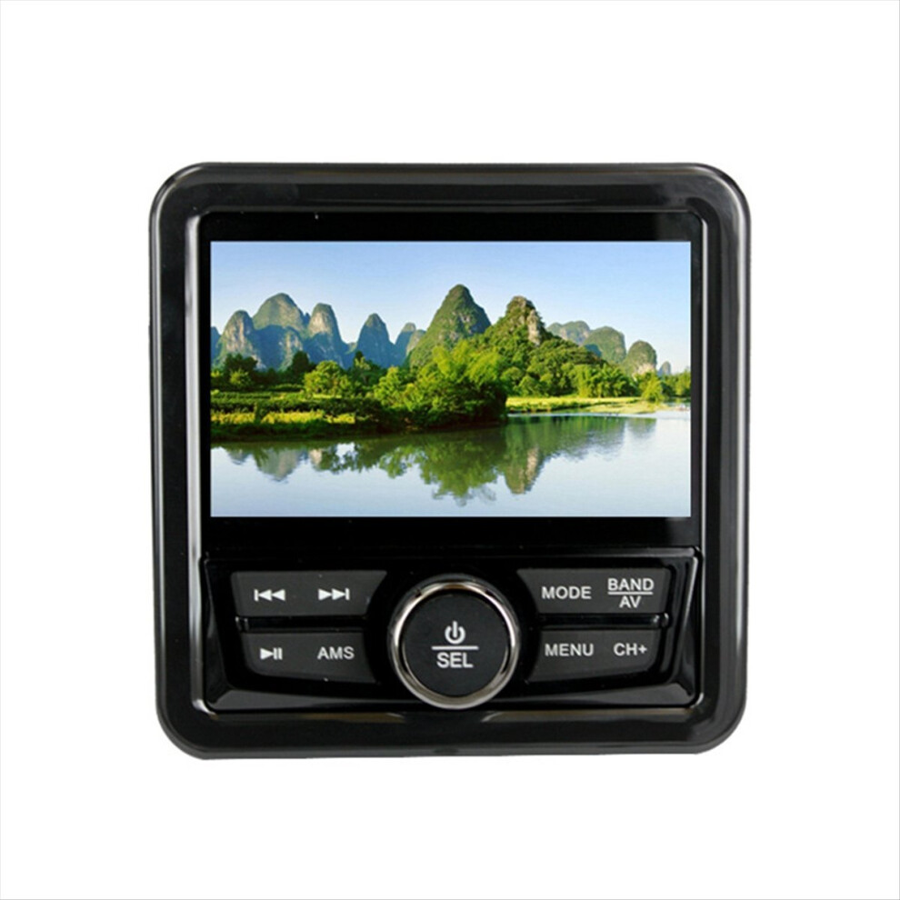 Bluetooth Fm Am Digital Media Audio Player For Yacht Atv Golf Cart 4854174683103