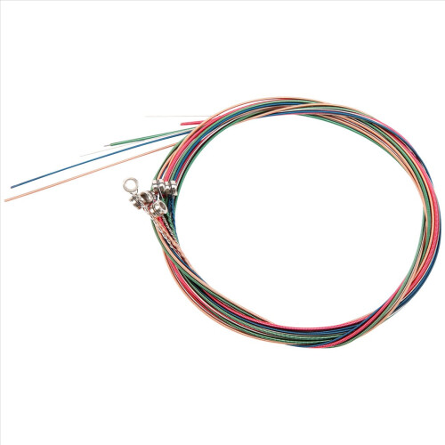 Set Rainbow Colorful Color String for Acoustic Guitar 2