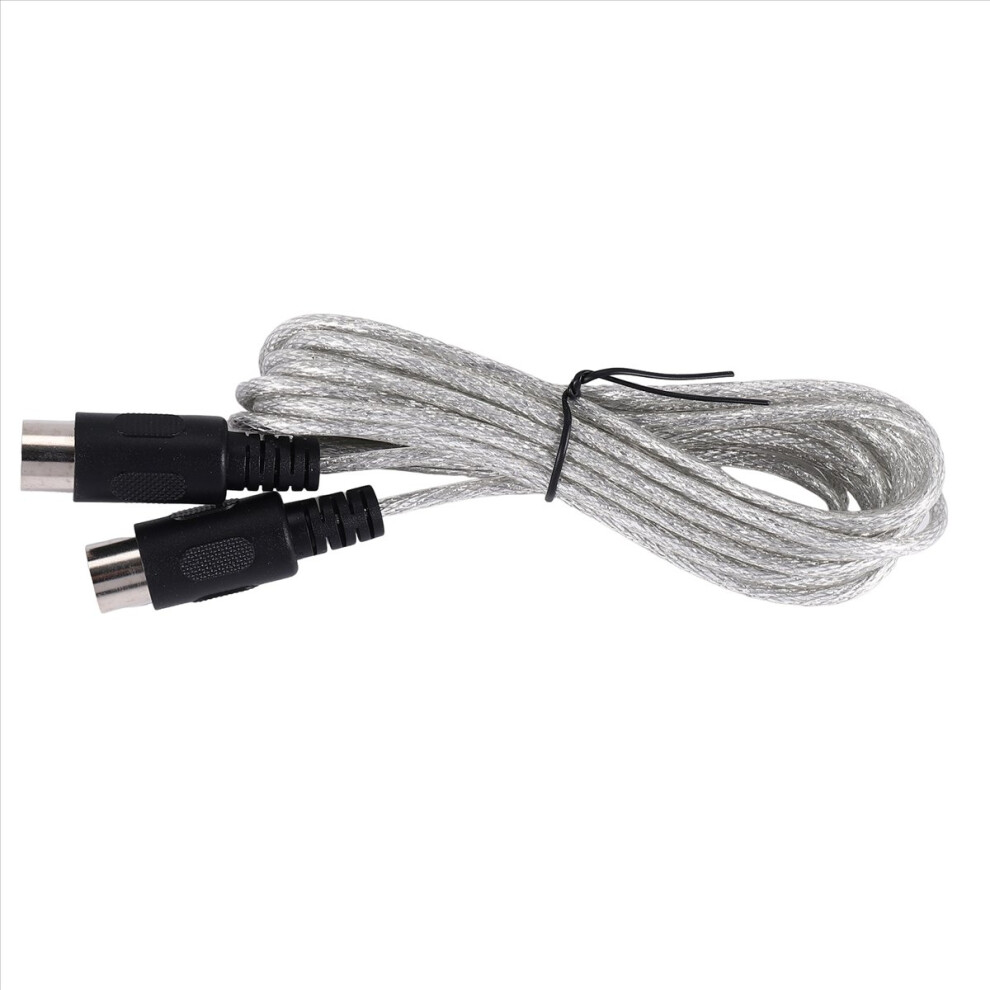 9.8Ft Midi Male To Din 5-Pin Music Instrument Extension Cable 4854174687903