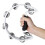 Half Moon Tambourine - Muziekinstrument Percussie Drum (Wit) 4