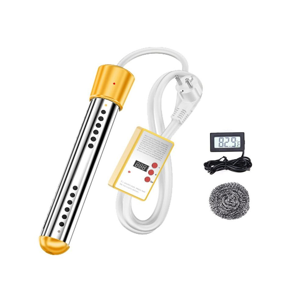 Immersion Water Heater, Electric Submersible Heater Eu Plug 4854174604238