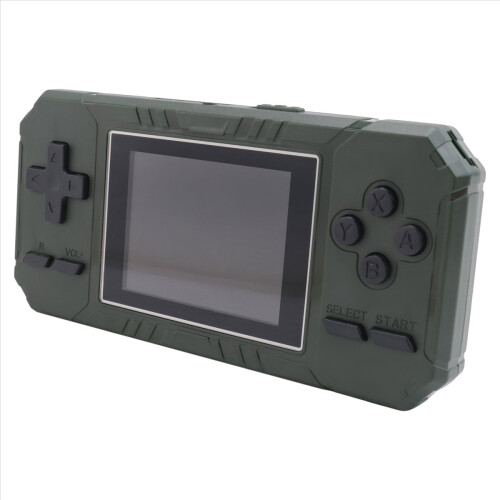 Retro draagbare mini handheld gameconsole 8-bit 3,0 inch - groen 1