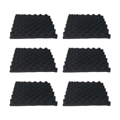 6-pack zelfklevende akoestische schuimpanelen voor studio's, enz. 2