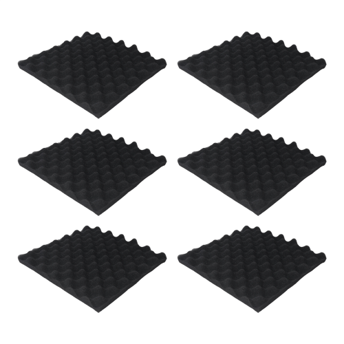 6-pack zelfklevende akoestische schuimpanelen voor studio's, enz. 1