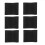 6 stuks akoestische panelen, schuimplaat, studiogeluidsabsorberende wigtegels 1