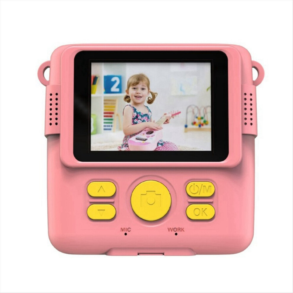 Photos - Other Toys Portable Thermal Printing Camera Mini Fashion Children'S Gift Pink