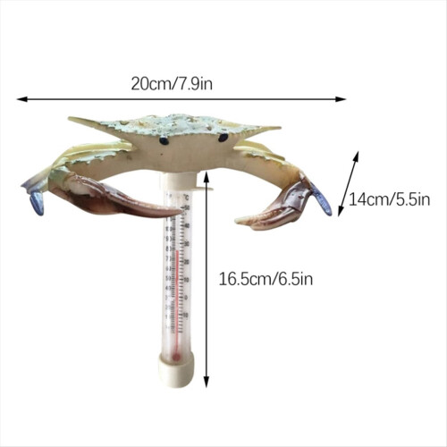 Zwembadthermometer Drijvend Gemakkelijk Af te Lezen Groot Formaat 2
