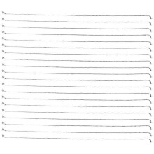 (As show, One size) 20pcs Cheese Slicer Wire Replacement Cheese Cutter Wire Cheeses Cutting Slicer Metal Wirei