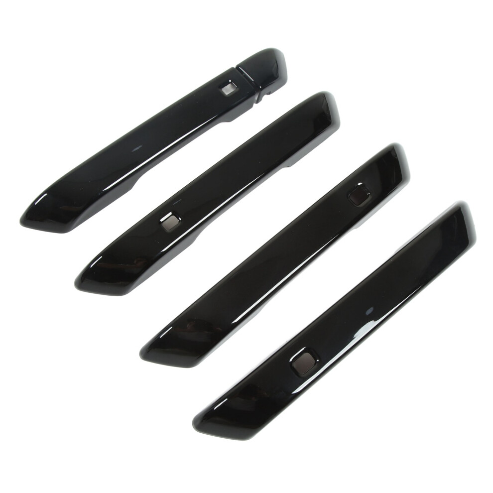 5Pcs Glossy Exterior Side Door Handle Cover Trim For Kia Carnival Ka4 2022+ Black 4911356223752