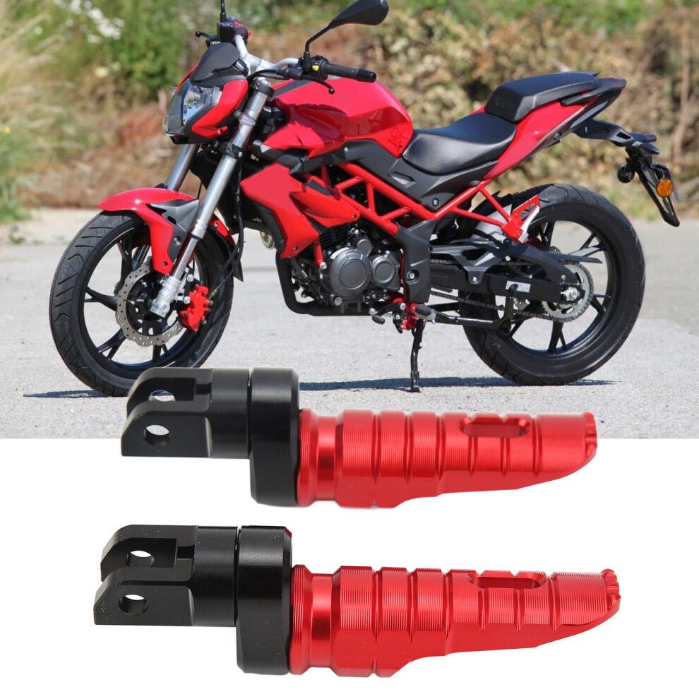 Aluminum Alloy Front Foot Peg For Benelli Tnt Bn302s 2021-2022 Red 8751356224191