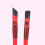 Red Aluminum Eyebrow Brush Angled for Precision and Multi Use 7