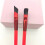 Red Aluminum Eyebrow Brush Angled for Precision and Multi Use 5