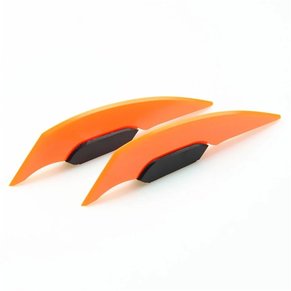 Motorcycle Deflector For Yamaha R6 R125 Nmax125 Fixed Winglet Fairing Spoiler Orange 9393856660391